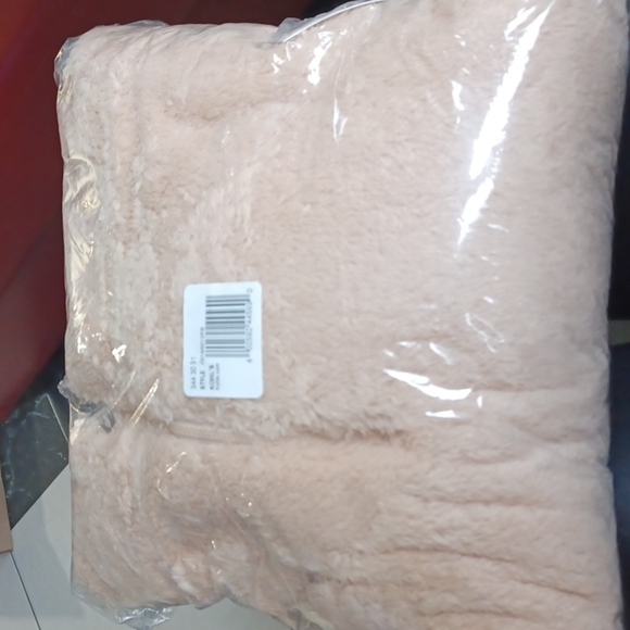 NWT SO perfectly soft sherpa faux fur tan 1/4 zip up jacket - Picture 2 of 4